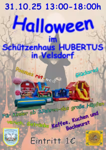 Halloween im Schützenhaus HUBERTUS (Velsdorf)