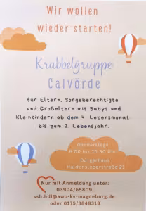 Krabbelgruppe Calvörde im Bürgerhaus
