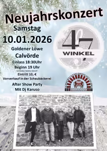 Neujahrskonzert 10.01.26